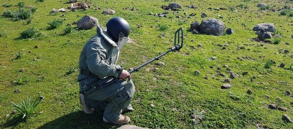 Армянские саперы в Сирии Армянские саперы в Сирии - Sputnik Արմենիա