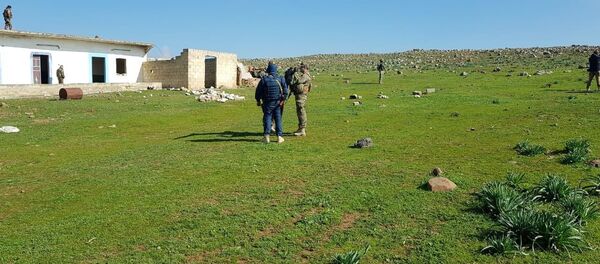 Армянские саперы в Сирии Армянские саперы в Сирии - Sputnik Արմենիա