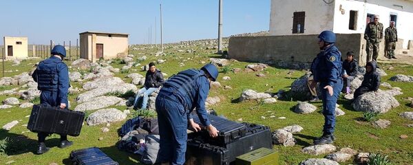 Армянские саперы в Сирии - Sputnik Армения