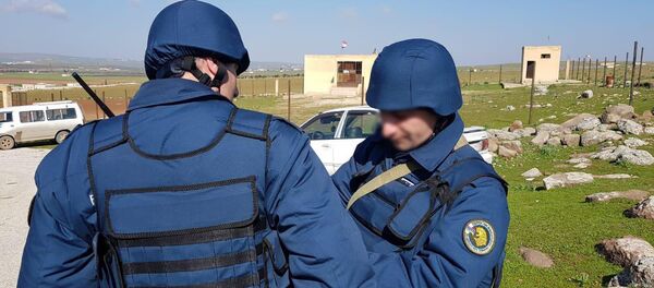 Армянские саперы в Сирии - Sputnik Արմենիա