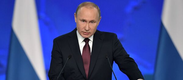 Президент РФ Владимир Путин - Sputnik Армения