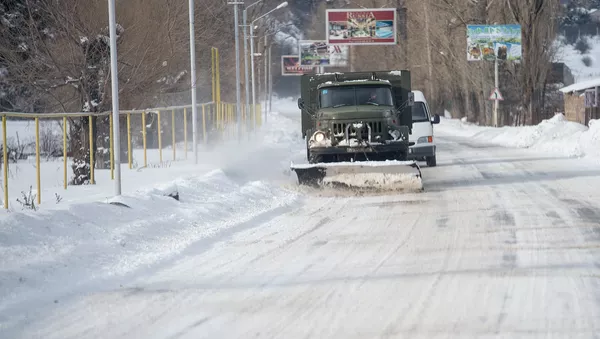 Зима в Армении. Снегопад - Sputnik Армения