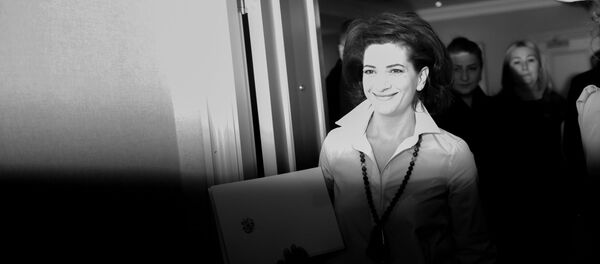 Пресс-конференция супруги премьер-министра Анны Акопян (21 февраля 2019). Еревaн Пресс-конференция супруги премьер-министра Анны Акопян (21 февраля 2019). Еревaн - Sputnik Արմենիա