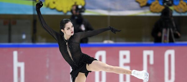 Выступление фигуристки Евгении Медведевой в произвольной программе женского одиночного катания финала Кубка России (22 февраля 2019). Великий Новгород Выступление фигуристки Евгении Медведевой в произвольной программе женского одиночного катания финала Кубка России (22 февраля 2019). Великий Новгород - Sputnik Армения