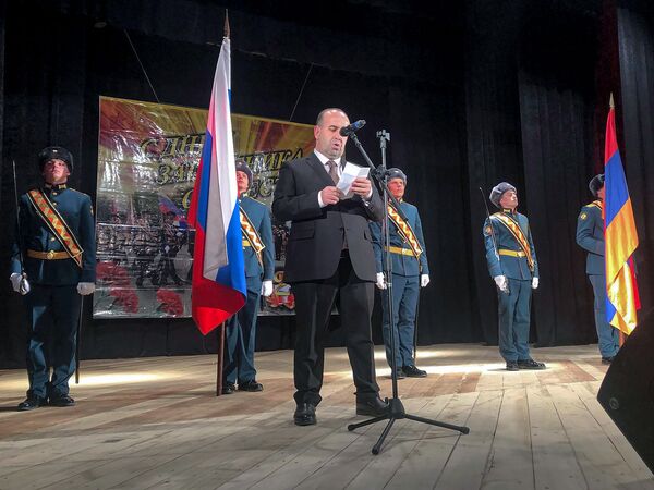 Հայրենիքի պաշտպանի օրը՝ հայրենիքից հեռու. ՌԴ զինվորականները նշեցին տոնը. լուսանկարներ Հայրենիքի պաշտպանի օրը՝ հայրենիքից հեռու. ՌԴ զինվորականները նշեցին տոնը. լուսանկարներ - Sputnik Արմենիա