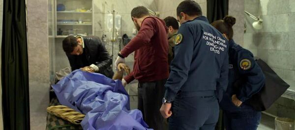 Врачи армянской гуманитарной миссии в Сирии - Sputnik Արմենիա