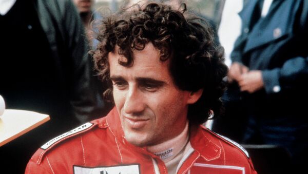 Ален Прост во время тренировки на Гран-при Европы (6 октября 1985). Брэндс-Хэтч, Великобритания - Sputnik Արմենիա