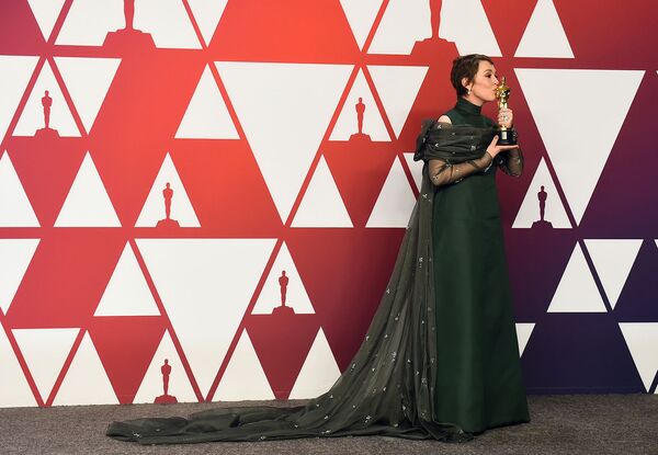 Британская актриса Оливия Колман на красной дорожке 91-ой кинопремии Оскар (24 февраля 2019). Голливуд - Sputnik Армения