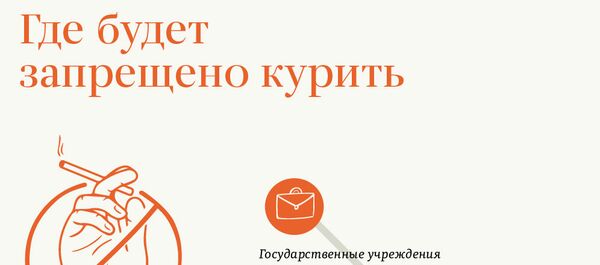 Где будет запрещено курить - Sputnik Армения