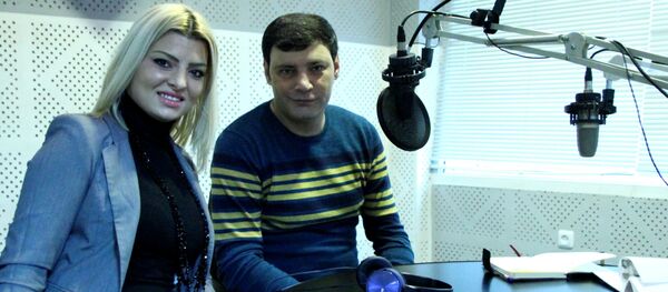 Գայանե Գաբրիելյան և Արամ Չախոյան Գայանե Գաբրիելյան և Արամ Չախոյան - Sputnik Արմենիա