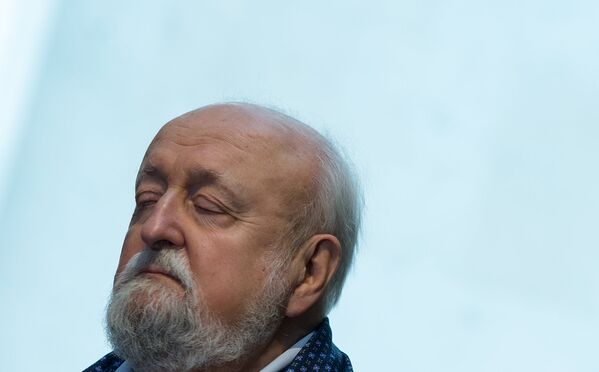 Польский композитор и дирижёр Кшиштоф Пендерецкий в Армении - Sputnik Армения