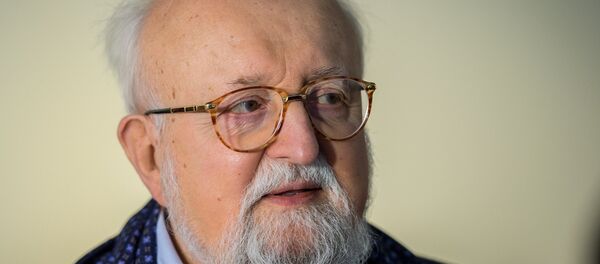 Польский композитор и дирижёр Кшиштоф Пендерецкий в Армении Польский композитор и дирижёр Кшиштоф Пендерецкий в Армении - Sputnik Արմենիա