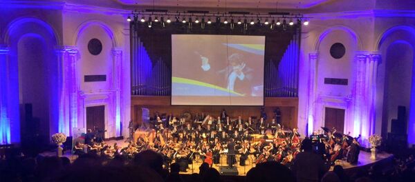 Концерт, посвященный 10-летнему юбилею Государственного молодежного оркестра Армении RUS Концерт, посвященный 10-летнему юбилею Государственного молодежного оркестра Армении RUS - Sputnik Армения