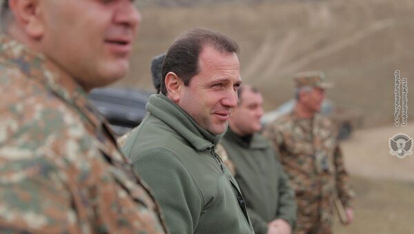 Министр обороны Давид Тоноян посетил с рабочим визитом Тавушскую область (26 февраля 2019). Армения - Sputnik Արմենիա