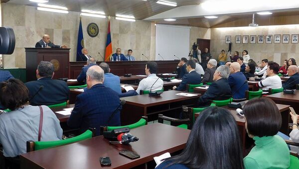 Заседание Совета попечителей ЕГУ (28 февраля 2019). Еревaн - Sputnik Армения