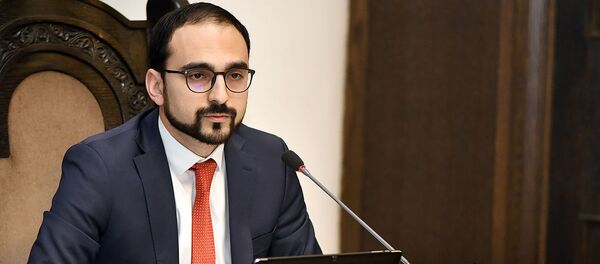 Вице-премьер Тигран Авинян во время заседания правительства (28 февраля 2019). Еревaн - Sputnik Արմենիա