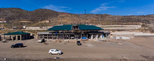 Капитальный ремонт аэропорта в городе Капан - Sputnik Армения