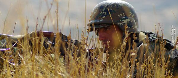 Армянский военнослужащий - Sputnik Армения