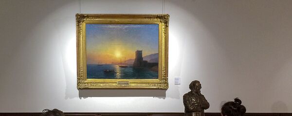 Пациенты из США и Польши посетили выставку Айвазовского - Sputnik Армения