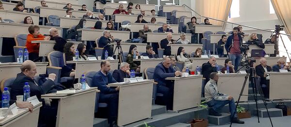 Выборы ректора Ширакского государственного университета (2 марта 2019). Гюмри Выборы ректора Ширакского государственного университета (2 марта 2019). Гюмри - Sputnik Արմենիա