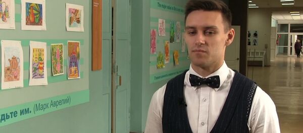 Самый привлекательный учитель в России - преподаватель в пермской школе Самый привлекательный учитель в России - преподаватель в пермской школе - Sputnik Армения