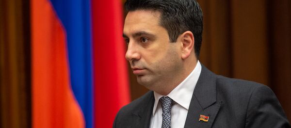 Вице-спикер Национального собрания Ален Симонян на пленарном заседании Парламента Армении (5 марта 2019). Еревaн - Sputnik Արմենիա