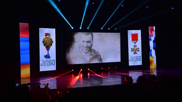 Праздничное мероприятие, приуроченное к 60-летию Вазгена Саркисяна (5 марта 2019). Еревaн - Sputnik Армения