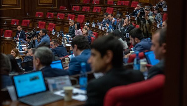 Пленарное заседание Парламента Армении (5 марта 2019). Еревaн - Sputnik Արմենիա