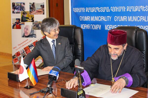 Ճապոնացիները Գյումրիում սակուրա կտնկեն. դեսպանատունը ծրագրեր է իրականացնում Շիրակում Ճապոնացիները Գյումրիում սակուրա կտնկեն. դեսպանատունը ծրագրեր է իրականացնում Շիրակում - Sputnik Արմենիա