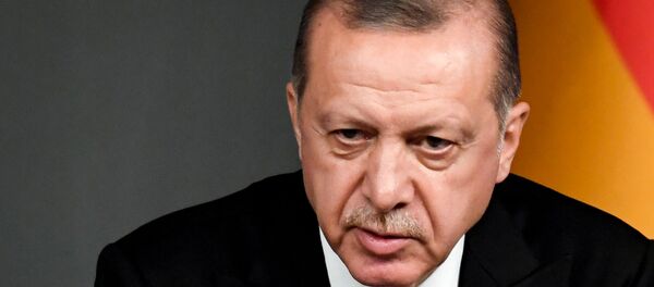 Президент Турции Реджеп Тайип Эрдоган - Sputnik Армения