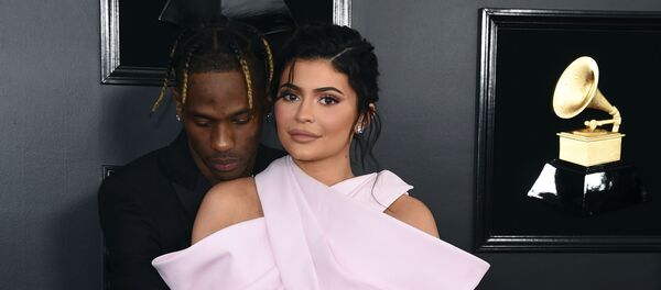 Кайли Дженнер и Трэвис Скотт на 61-ой ежегодной премии Грэмми (10 февраля 2019). Лос-Анджелес - Sputnik Армения
