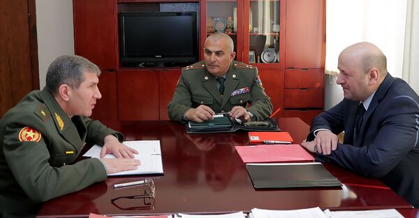 Начальник войск РХБЗ России обсудил в Ереване вопросы сотрудничества Начальник войск РХБЗ России обсудил в Ереване вопросы сотрудничества - Sputnik Армения