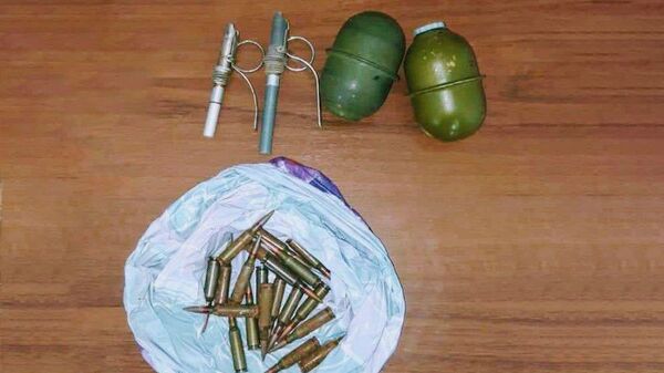 Боеприпасы, сданные в полицию Гегаркуника - Sputnik Армения