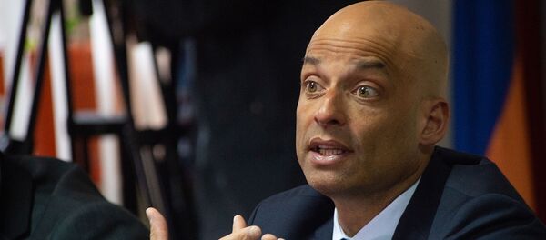 Пресс-конференция спецпредставителя НАТО на Южном Кавказе Джеймса Аппатурая (11 марта 2019). Еревaн Пресс-конференция спецпредставителя НАТО на Южном Кавказе Джеймса Аппатурая (11 марта 2019). Еревaн - Sputnik Армения