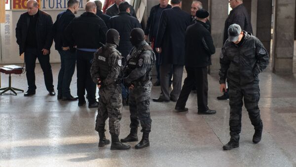 Спецоперация полиции на автовокзале Киликия (11 марта 2019). Ереван - Sputnik Արմենիա