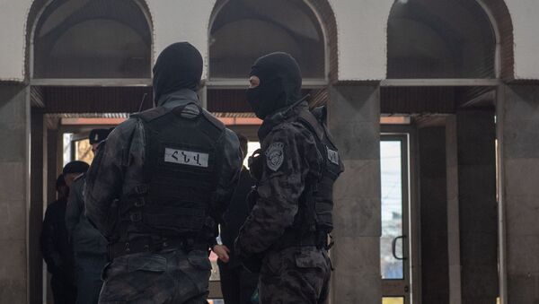 Спецоперация полиции на автовокзале Киликия (11 марта 2019). Ереван - Sputnik Արմենիա