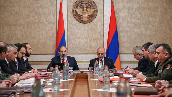 Заседание совета безопасности Армении и Карабаха (12 марта 2019). Степанакерт - Sputnik Армения