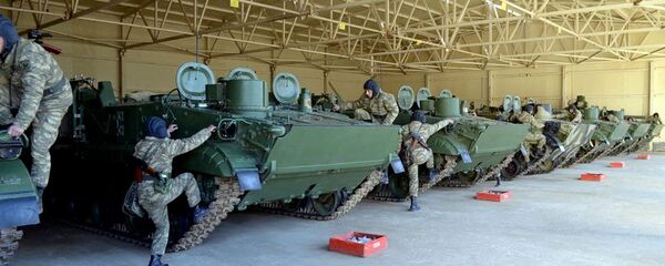 Крупномасштабные учения азербайджанской армии - Sputnik Արմենիա