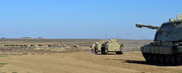 Крупномасштабные учения азербайджанской армии - Sputnik Արմենիա