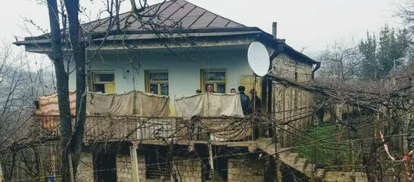 Дом в селе Айгеовит Тавушской областит, где произошло преступление - Sputnik Армения