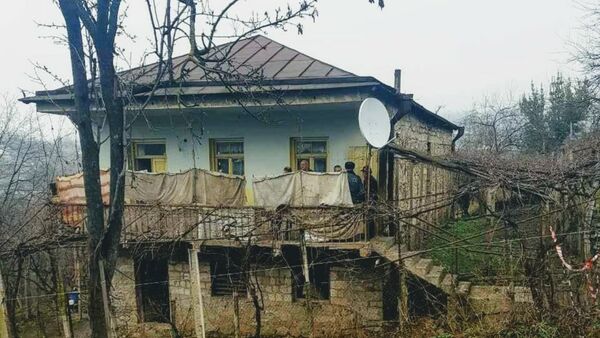 Дом в селе Айгеовит Тавушской областит, где произошло преступление - Sputnik Արմենիա