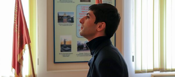 Губернатор Араратской области Гарик Саркисян во время акции Зеленая граница (15 марта 2019). Армения - Sputnik Արմենիա