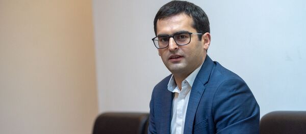 Первый заместитель министра транспорта, связи и инормационных технологий РА Акоп Аршакян - Sputnik Армения