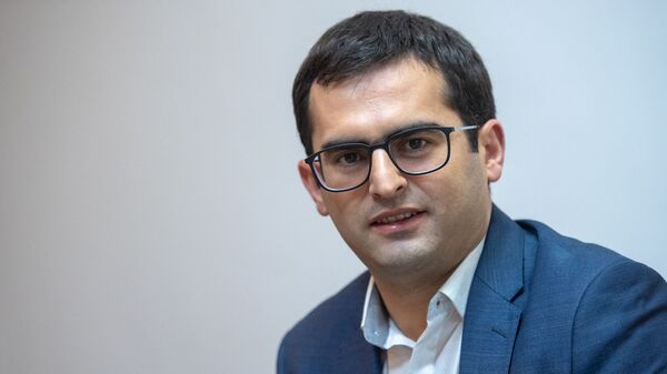 Первый заместитель министра транспорта, связи и инормационных технологий РА Акоп Аршакян - Sputnik Армения