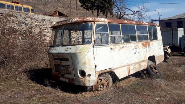 Старый советский автобус - Sputnik Армения