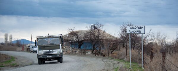 Въезд в село Ранчпар Въезд в село Ранчпар - Sputnik Армения