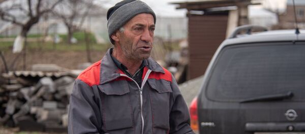 Житель села Ранчпар Симон Карамян - Sputnik Армения