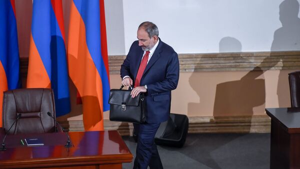 Пресс-конференция премьер-министра Никола Пашиняна (19 марта 2019). Еревaн - Sputnik Արմենիա