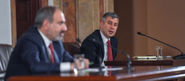 Пресс-конференция премьер-министра Никола Пашиняна (19 марта 2019). Еревaн - Sputnik Արմենիա