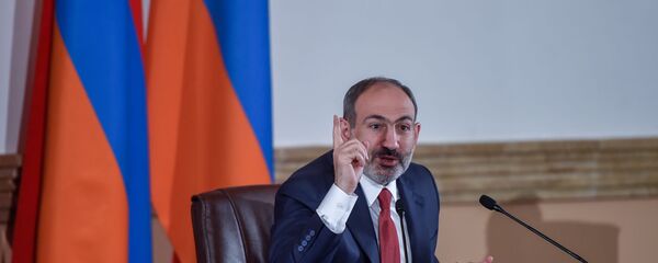 Пресс-конференция премьер-министра Никола Пашиняна (19 марта 2019). Еревaн - Sputnik Армения